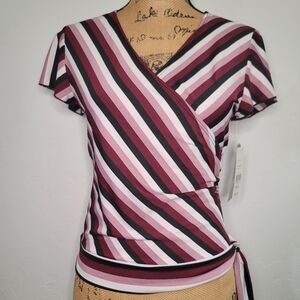 AGB striped top